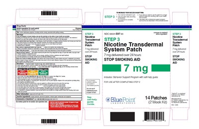 7mg 14 Patches (Nicotine Transdermal System Patch 7mg 14 Patches)